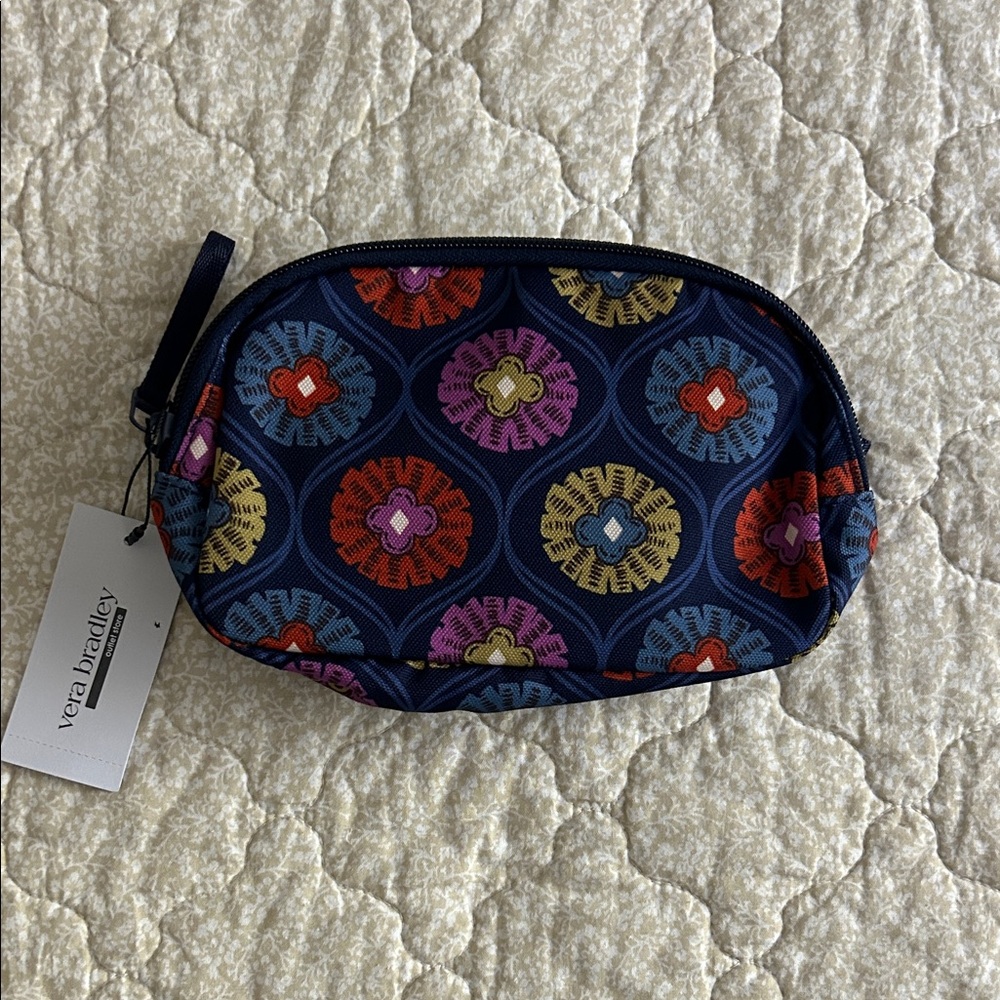 Vera Bradley Blue and Red Belt Bag